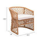 Payuk Outdoor Accent Chair - Beige/Natural