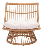 Wrox Outdoor Papasan Chair - Beige/Natural