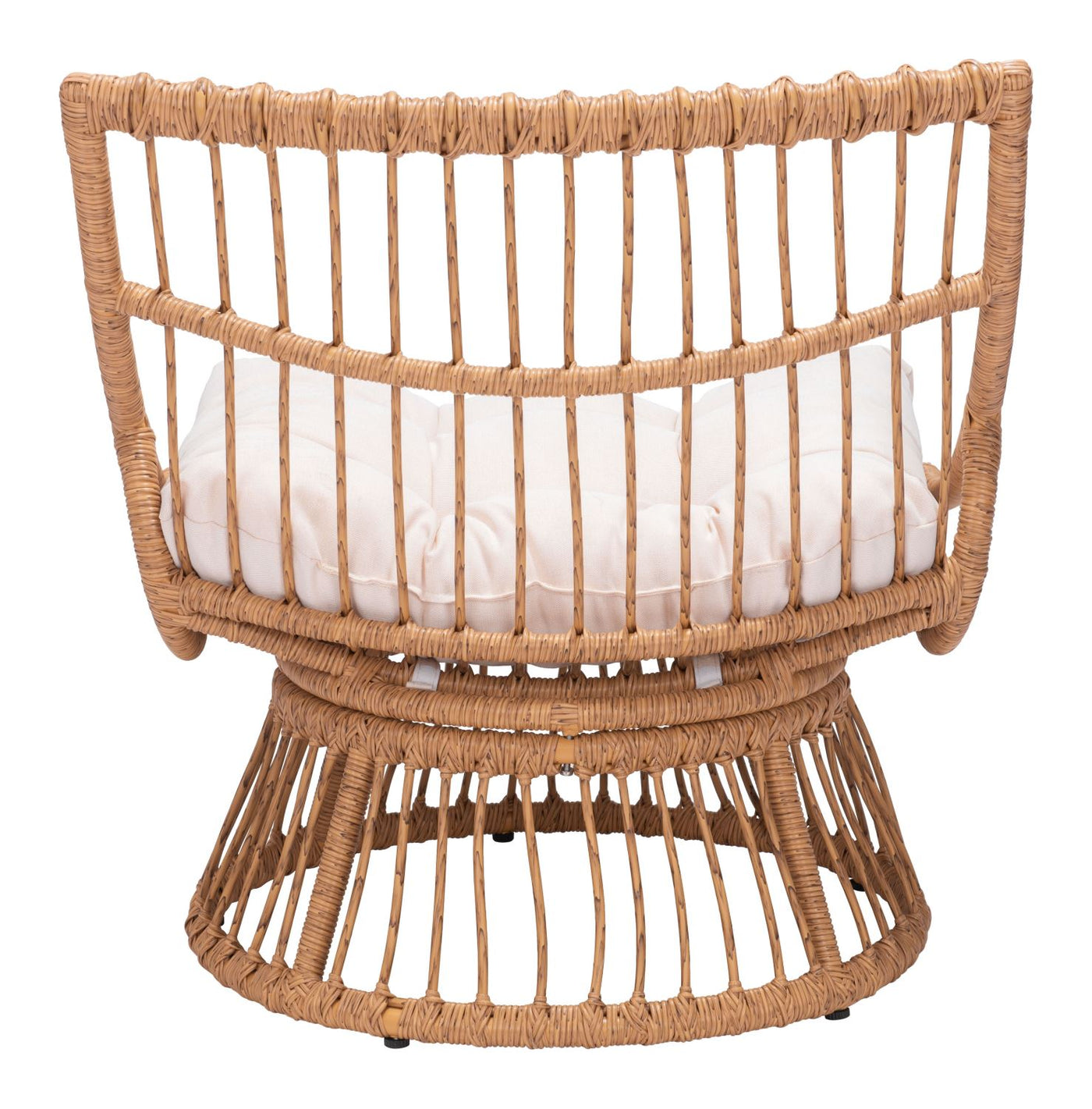 Wrox Outdoor Papasan Chair - Beige/Natural