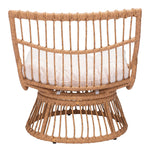 Wrox Outdoor Papasan Chair - Beige/Natural