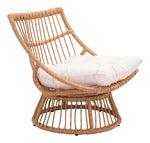 Wrox Outdoor Papasan Chair - Beige/Natural