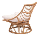 Wrox Outdoor Papasan Chair - Beige/Natural