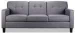 Merlin Sofa, Loveseat and Chair Set - Grey
