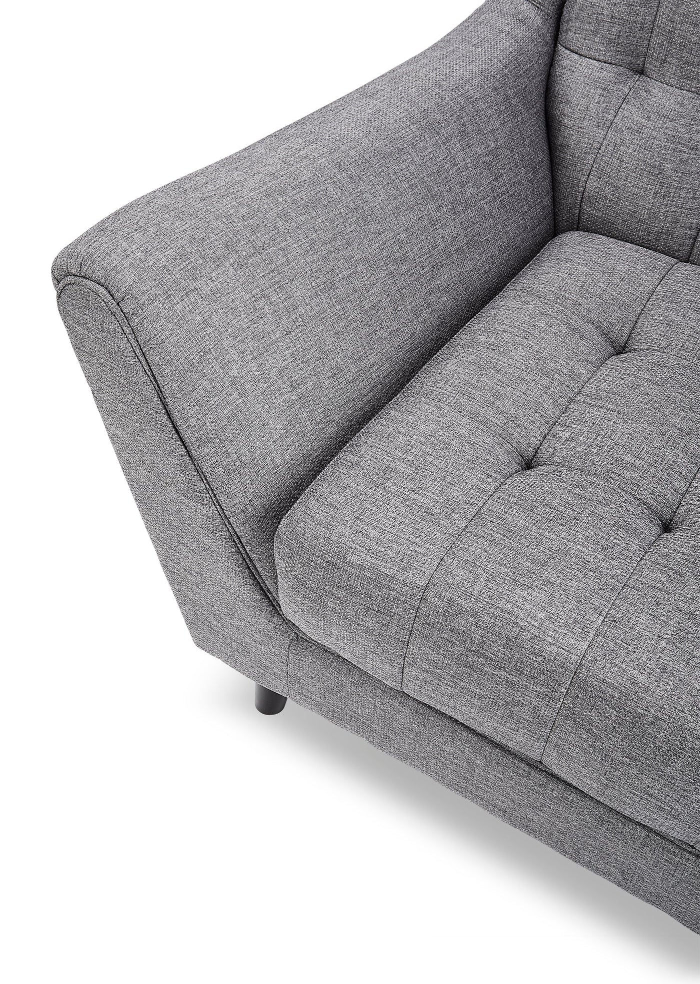 Stanley Sofa, Loveseat and Chair Set - Grey