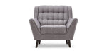 Stanley Sofa, Loveseat and Chair Set - Grey