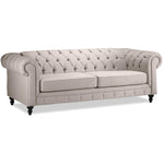 Derbyshire Sofa and Loveseat Set - Wheat