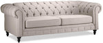Derbyshire Sofa and Loveseat Set - Wheat