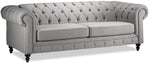 Derbyshire Sofa and Chair and a Half Set - Grey