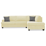Anatasia 2-Piece Sectional with Right-Facing Chaise - Ivory