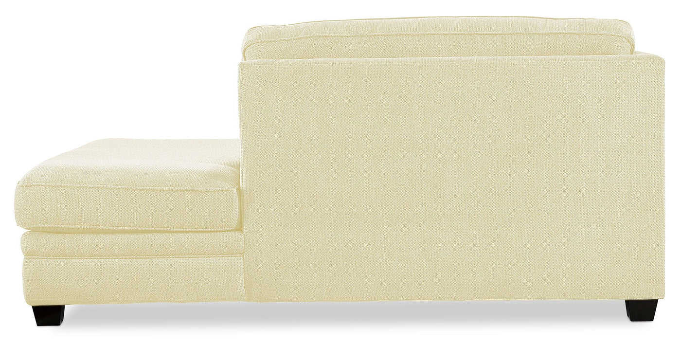 Anatasia 2-Piece Sectional with Right-Facing Chaise - Ivory