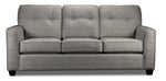 Athabasca Sofa and Loveseat Set - Grey