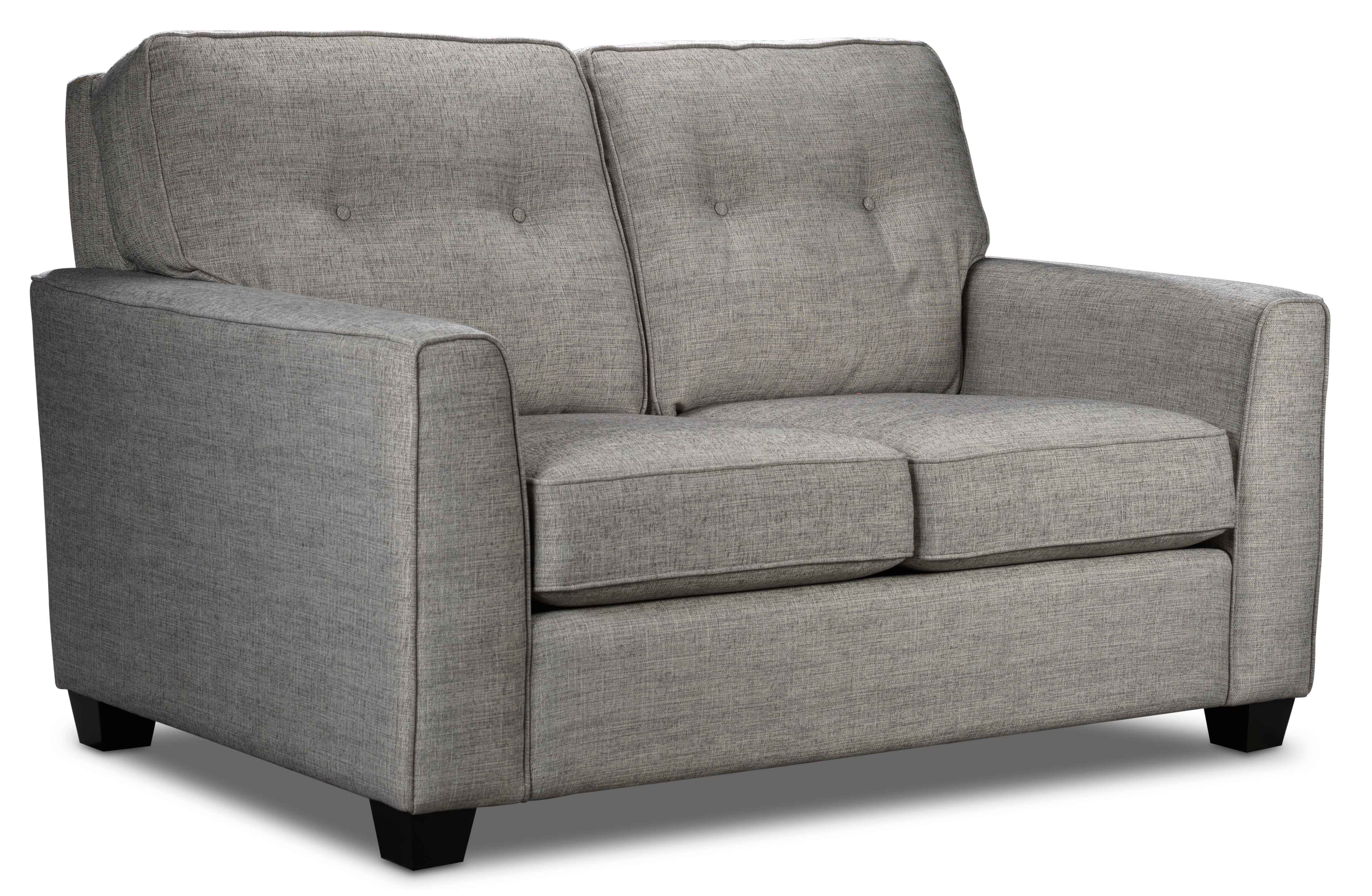 Athabasca Sofa and Loveseat Set - Grey