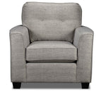 Athabasca Sofa and Chair Set - Grey