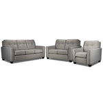 Athabasca Sofa, Loveseat and Chair Set - Grey