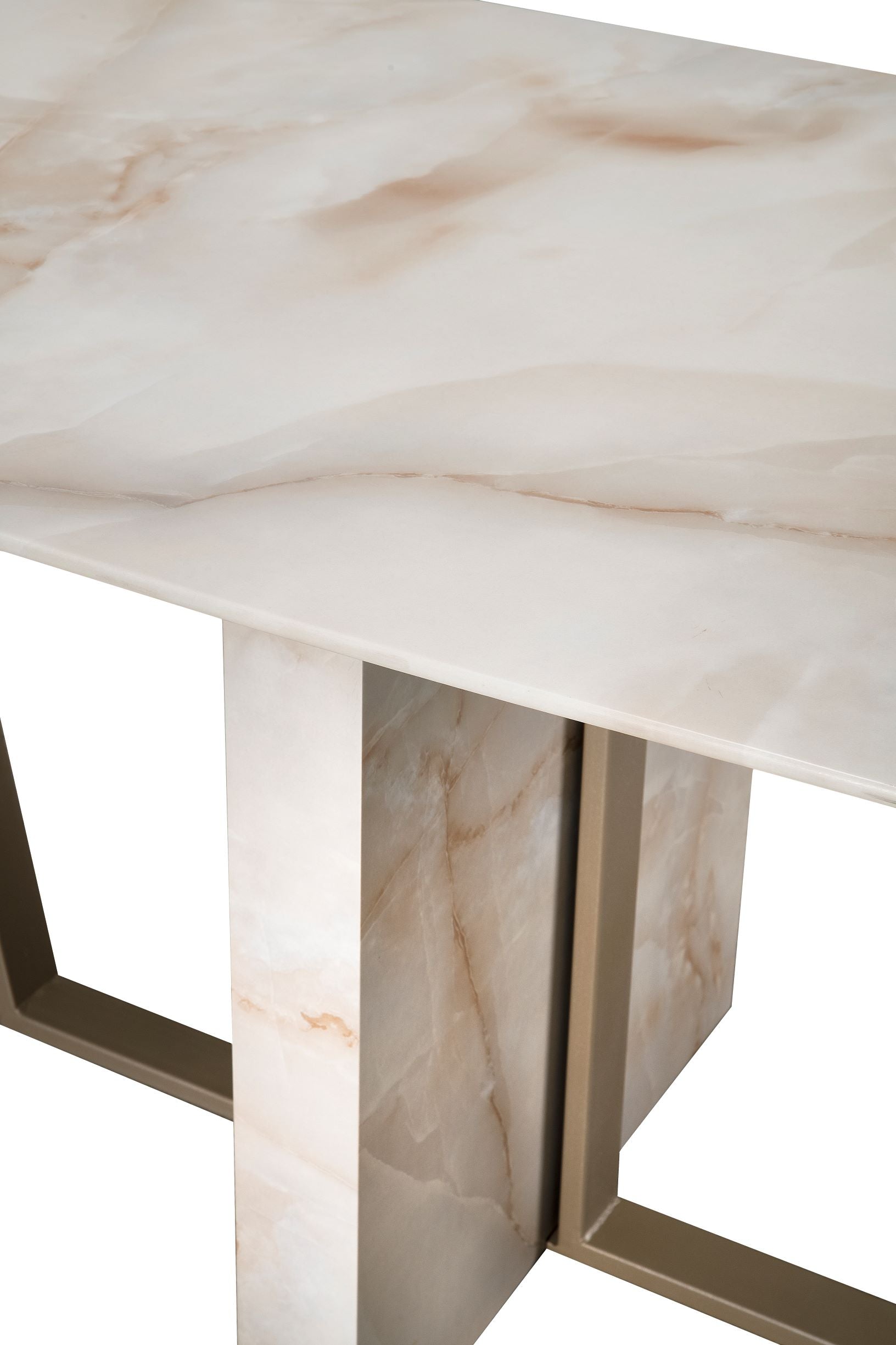 Ophelia Dining Table - Cream