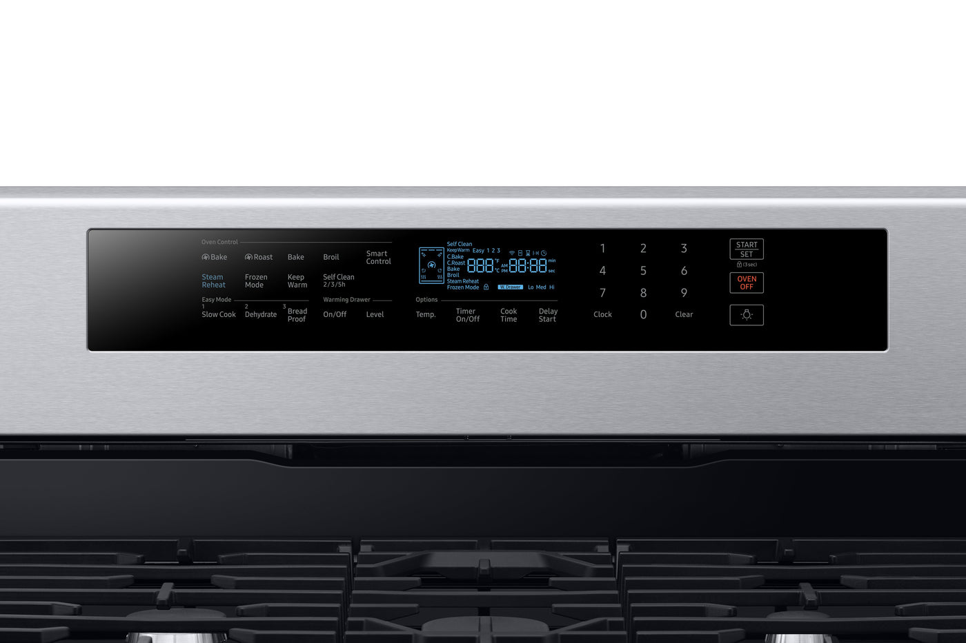 Samsung Stainless Steel Free-Standing Gas Range (5.8 Cu. Ft.) - NX58M6650WS/AC