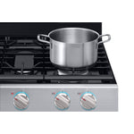 Samsung Stainless Steel Free-Standing Gas Range (5.8 Cu. Ft.) - NX58M6650WS/AC