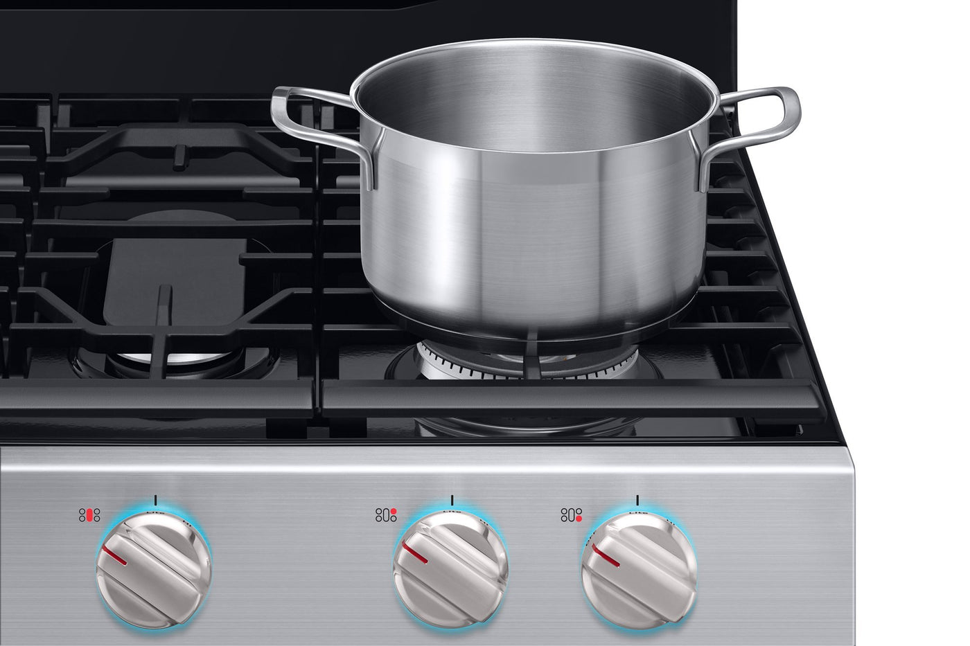 Samsung Stainless Steel Free-Standing Gas Range (5.8 Cu. Ft.) - NX58M6650WS/AC