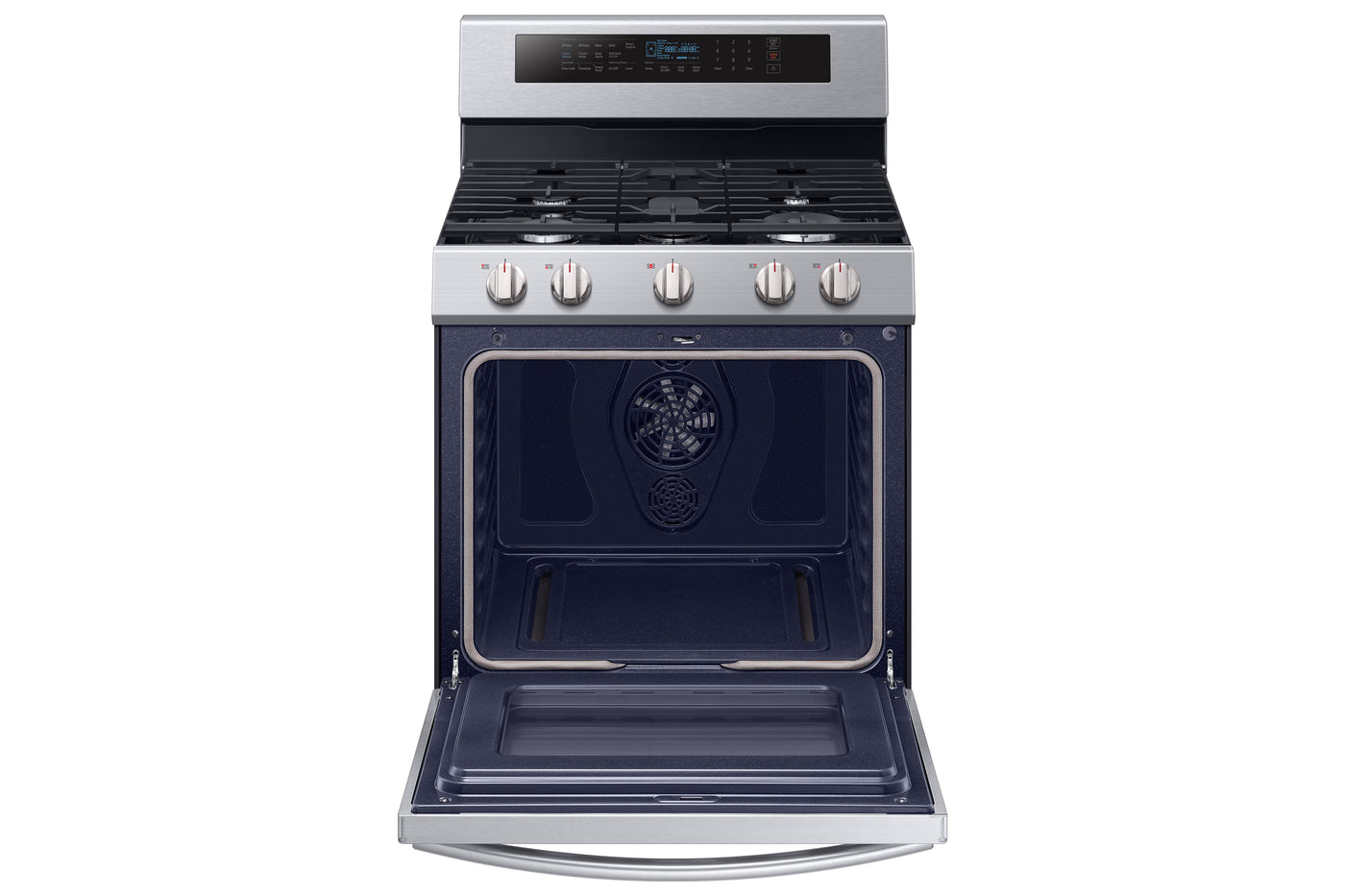 Samsung Stainless Steel Free-Standing Gas Range (5.8 Cu. Ft.) - NX58M6650WS/AC