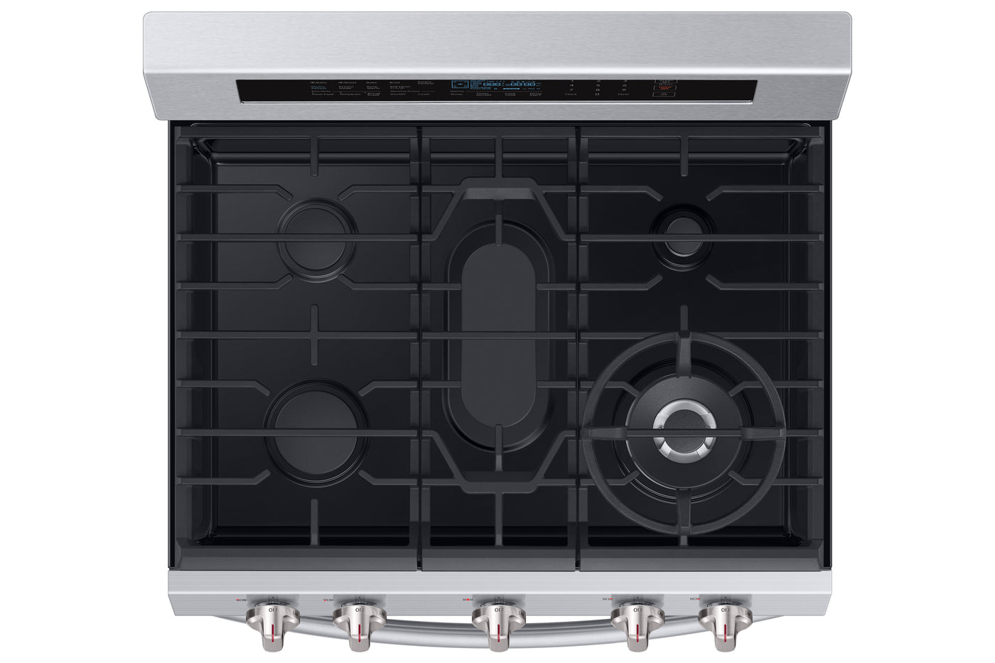 Samsung Stainless Steel Free-Standing Gas Range (5.8 Cu. Ft.) - NX58M6650WS/AC