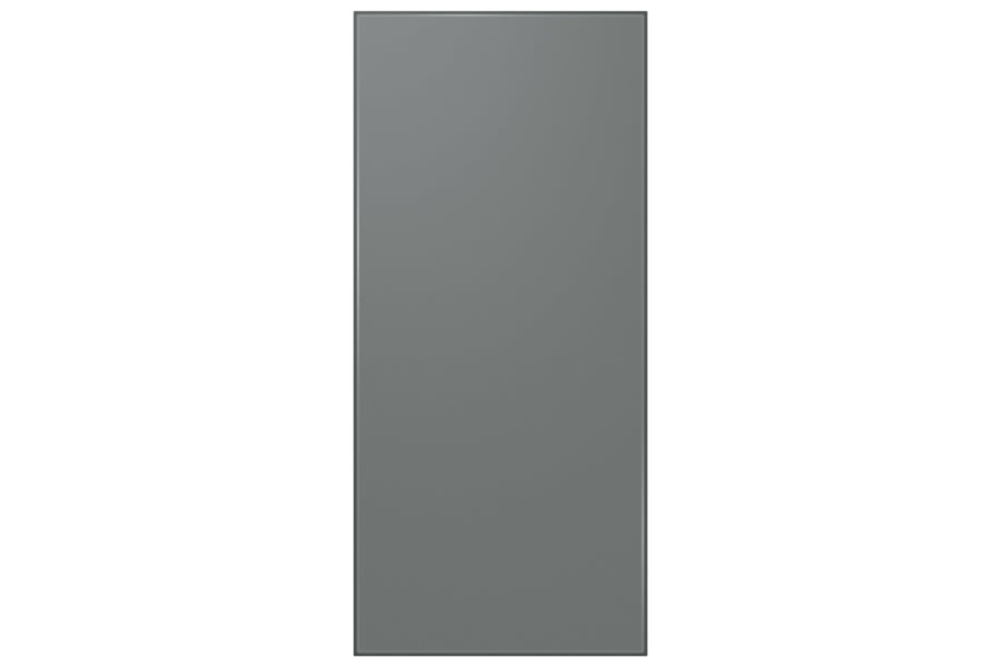 Samsung BESPOKE Grey Matte Glass BESPOKE Custom Top Panel for 36" 4-Door Flex Refrigerator - RA-F18DUU31/AA