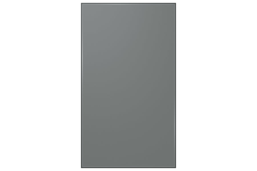 Samsung BESPOKE Grey Matte Glass BESPOKE Custom Bottom Panel for 36" 4-Door Flex Refrigerator - RA-F18DBB31/AA