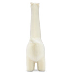 Llama Ottoman - White