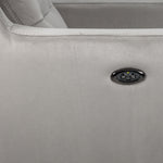 Lucas Power Reclining Sofa - Silver Grey