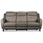 Lucas Power Reclining Sofa - Dark Grey