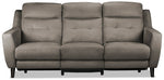 Lucas Power Reclining Sofa - Dark Grey