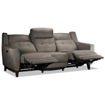 Lucas Power Reclining Sofa - Dark Grey