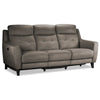 Lucas Power Reclining Sofa - Dark Grey