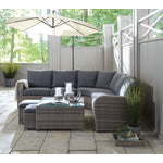 Melville One- 3-Piece Outdoor Sectional - Grey