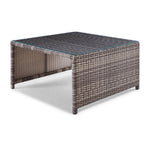 Melville Two- Outdoor Coffee Table with 2 Ottoman- Navy
