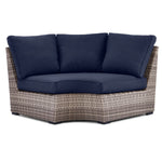 Melville Two- 3-Piece Outdoor Sectional - Navy