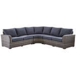 Melville One- 3-Piece Outdoor Sectional - Grey