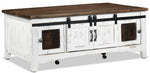 Pueblo Coffee Table - Weathered White