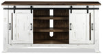 Pueblo 70" TV Stand - Weathered White