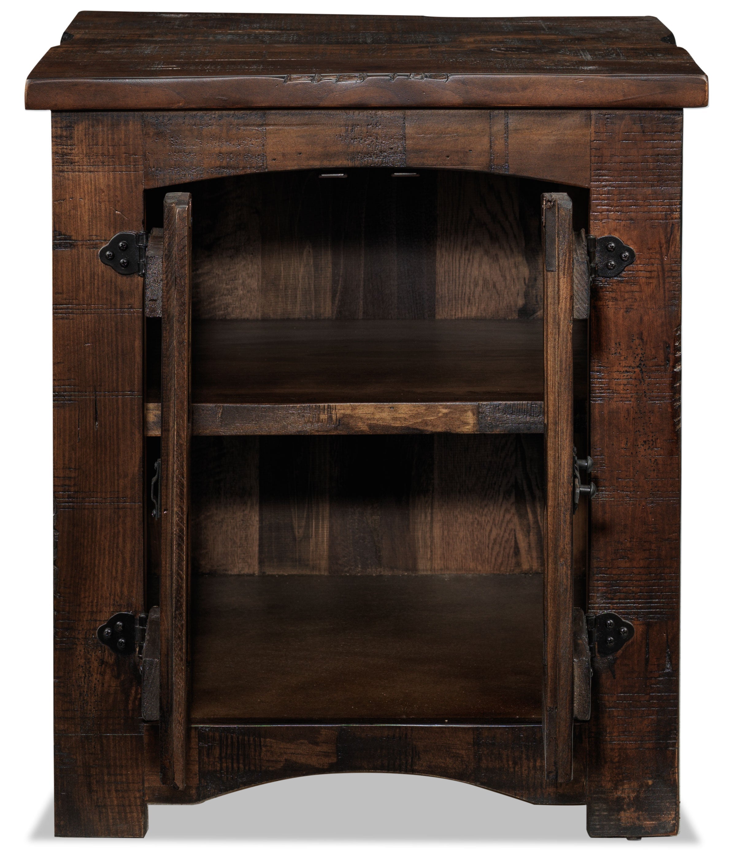 Mezcal End Table - Walnut