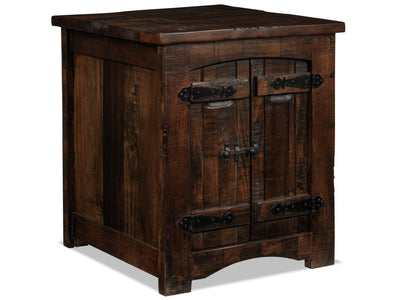 Mezcal End Table - Walnut