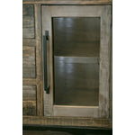 Baron 4-Piece Entertainment Wall Unit - Barnwood