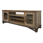 Baron 4-Piece Entertainment Wall Unit - Barnwood