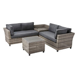 Omnibus Outdoor Cocktail Table - Grey