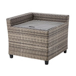 Omnibus Outdoor Cocktail Table - Grey