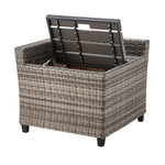 Omnibus Outdoor Cocktail Table - Grey
