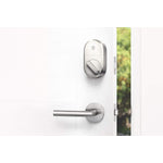 August Smart Lock + Connect (Satin Nickel) - AUG-SL04-C03-N04-C