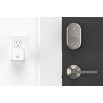 August Smart Lock + Connect (Satin Nickel) - AUG-SL04-C03-N04-C