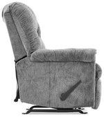 Ruben Rocker Recliner - Charcoal