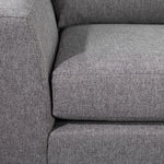 Estelle 2-Piece Sectional with Right-Facing Chaise - Grey