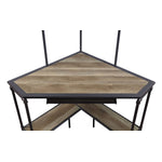 Me Corner Office Desk - Gunmetal